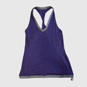 lululemon Women's Twisted Racerback Tank Top w/ Drawstring Hem - Purple - US 4